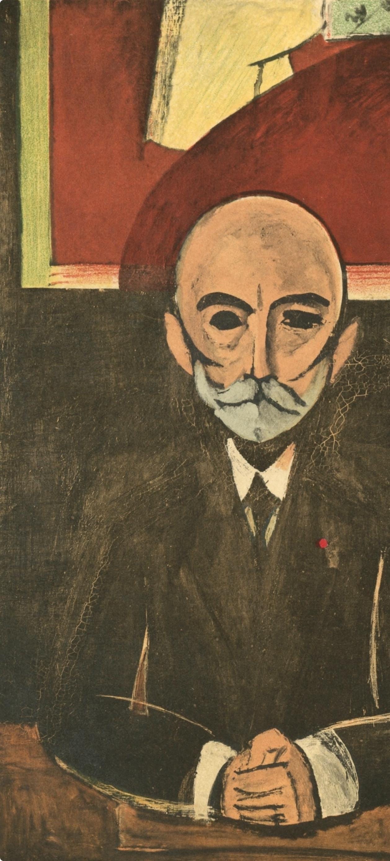 Lithograph - Henri Matisse - Auguste Pellerin - Portraits par Henri Matisse - 3