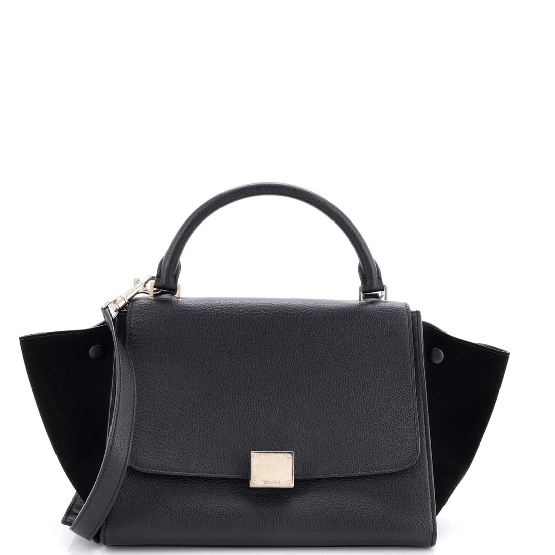 Small Celine Trapeze Bag Leather (1 of 5)