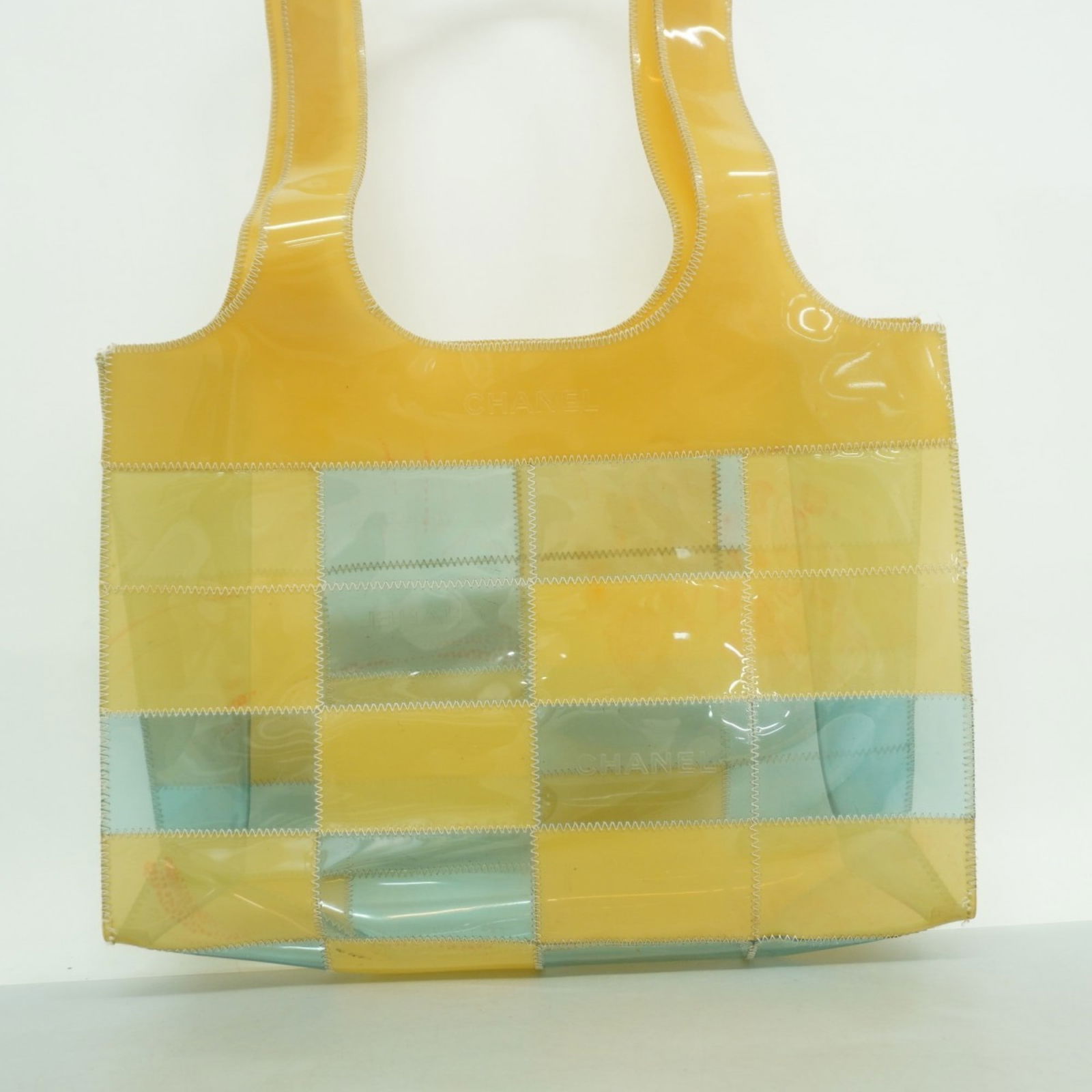 Vinyl Chanel Tote Bag - 12