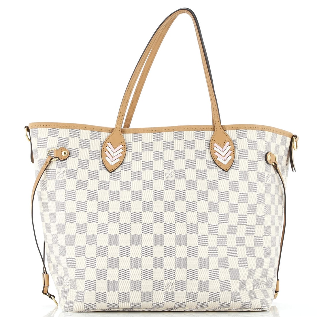 MM Louis Vuitton Neverfull NM Tote Damier with Braided Detail: MM Louis Vuitton Neverfull NM Tote Damier with Braided Detail This listing features MM Louis Vuitton Neverfull NM Tote Damier with Braided Detail. Item specifics are provided below. Item Specifics: Br