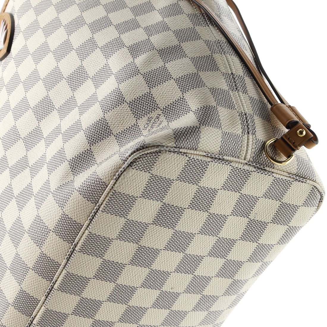 MM Louis Vuitton Neverfull NM Tote Damier with Braided Detail - 7