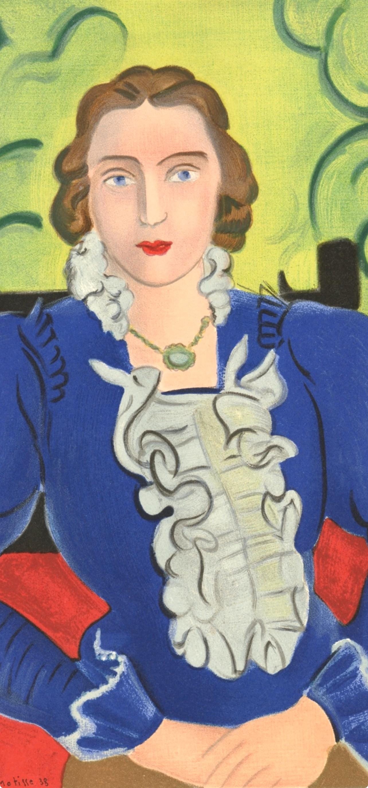 Lithograph - Henri Matisse - Madame L.D. - Portraits par Henri Matisse - 2