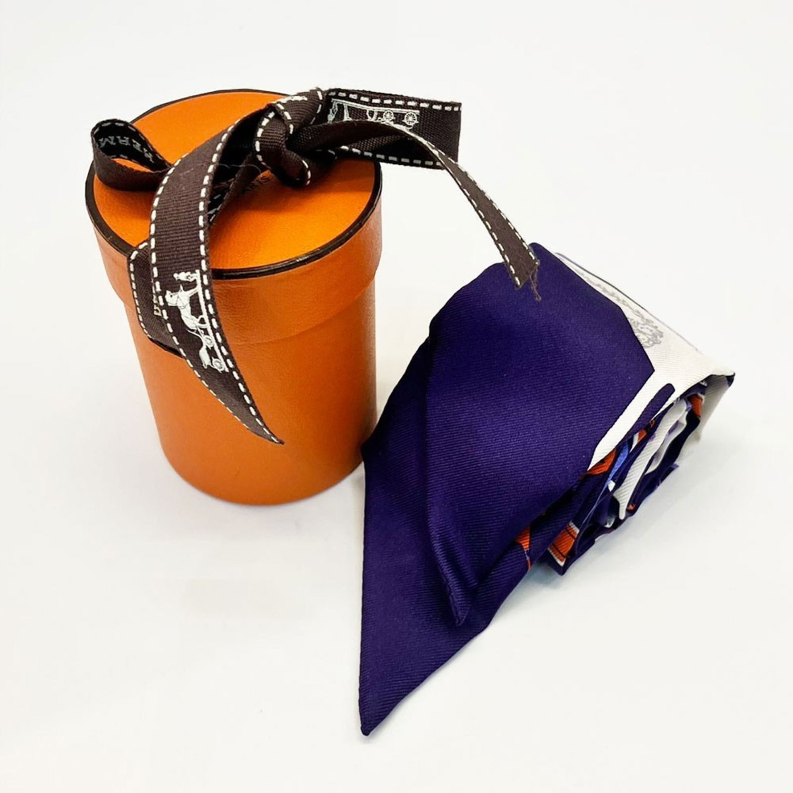 100% Hermes Scarf Silk - 2