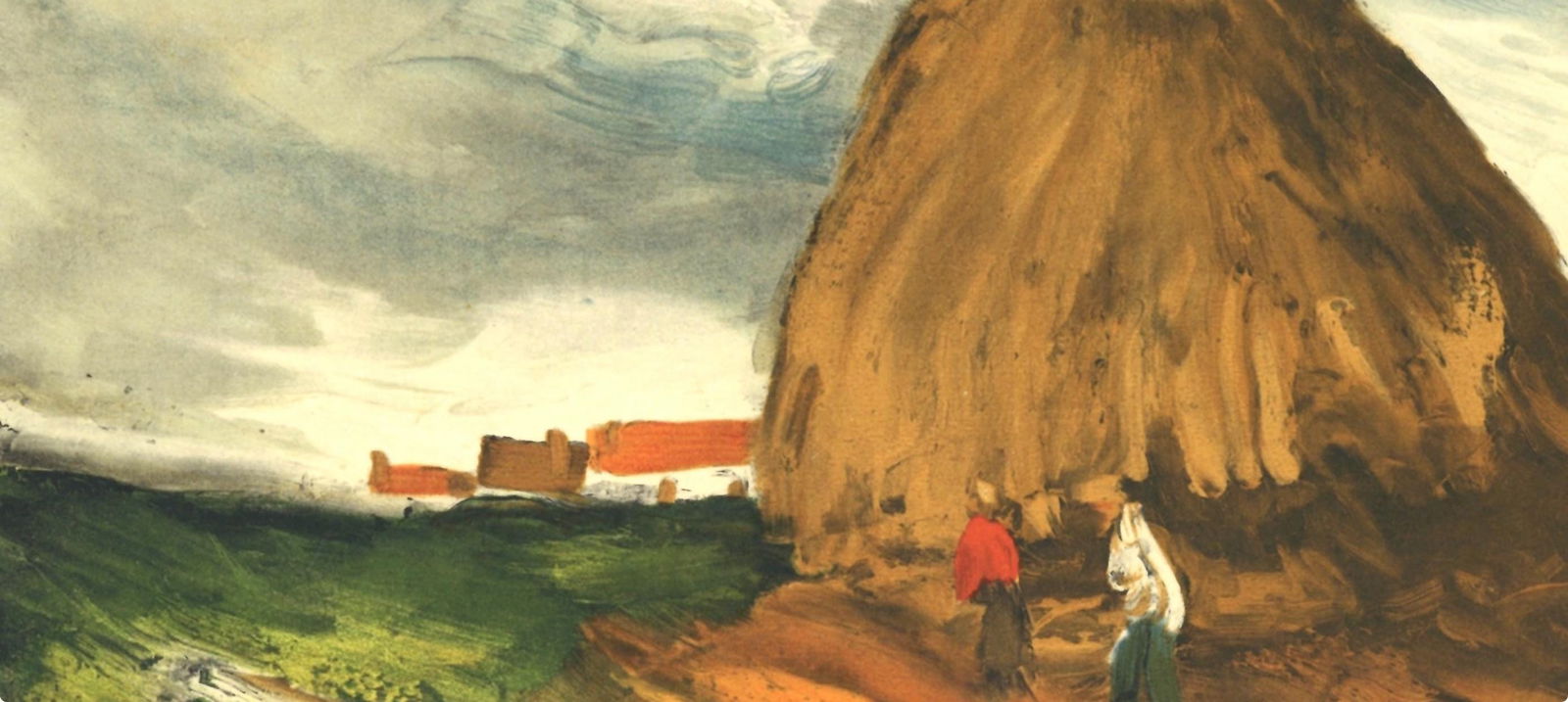 Lithograph - Maurice de Vlaminck - La meule - Vlaminck - Signed - 3