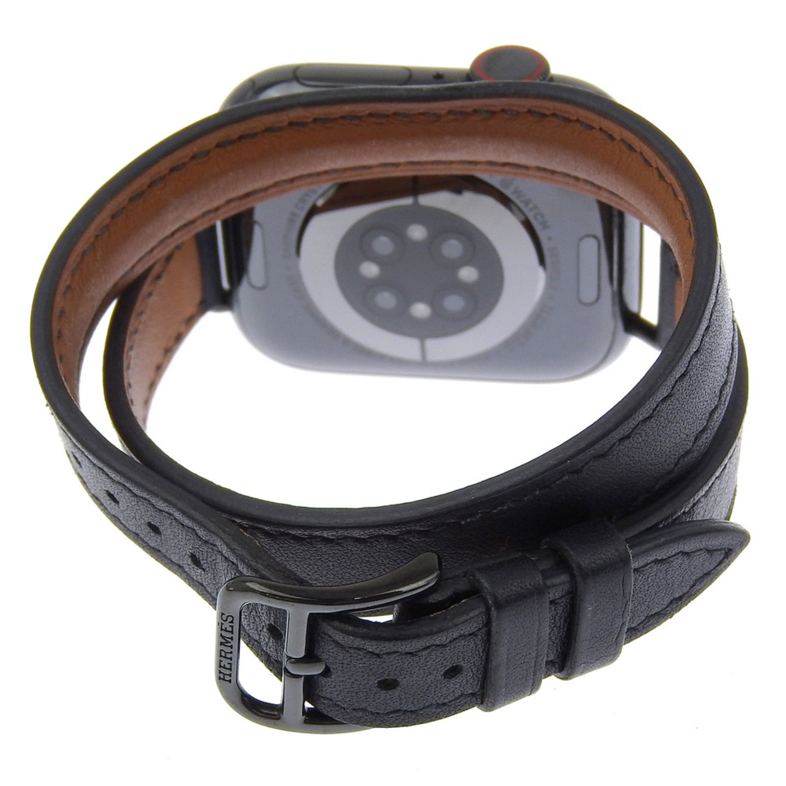 Women's Herms HERMES Apple Watch Collaboration Series 7 GPS WR-50M Stainless Steel x Leather 2021 Z - 4