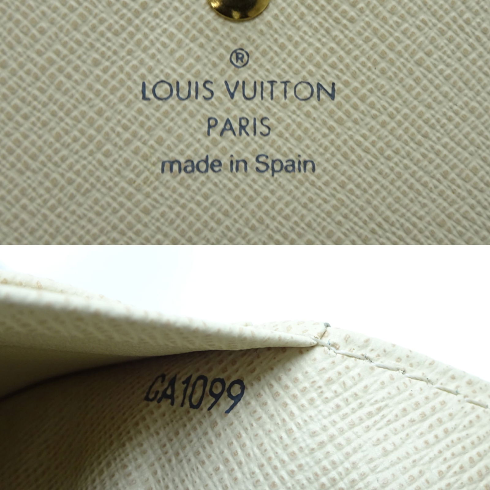 Azur Louis Vuitton Wallet (Bi-Fold) Damier - 6