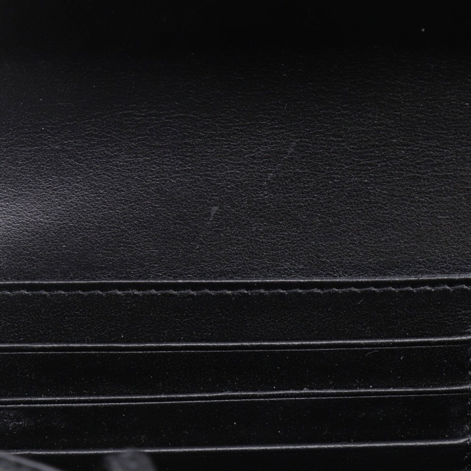 Calfskin Chanel Long Wallet (Bi-Fold) Grained - 16