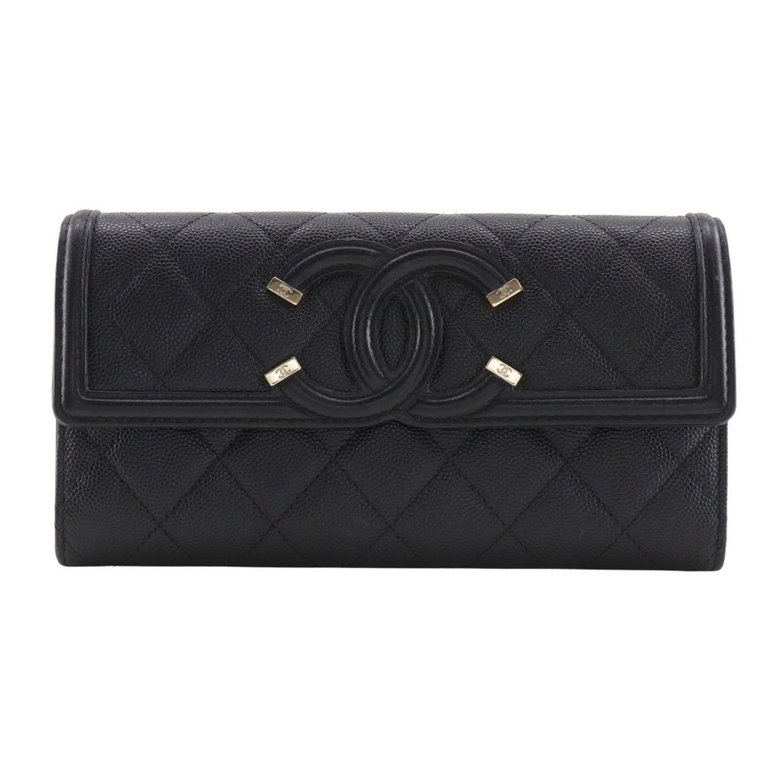 Calfskin Chanel Long Wallet (Bi-Fold) Grained: Calfskin Chanel Long Wallet (Bi-Fold) Grained This listing features Calfskin Chanel Long Wallet (Bi-Fold) Grained. Item specifics are provided below. Item Specifics: Brand: Chanel Type: Long Wallet (B