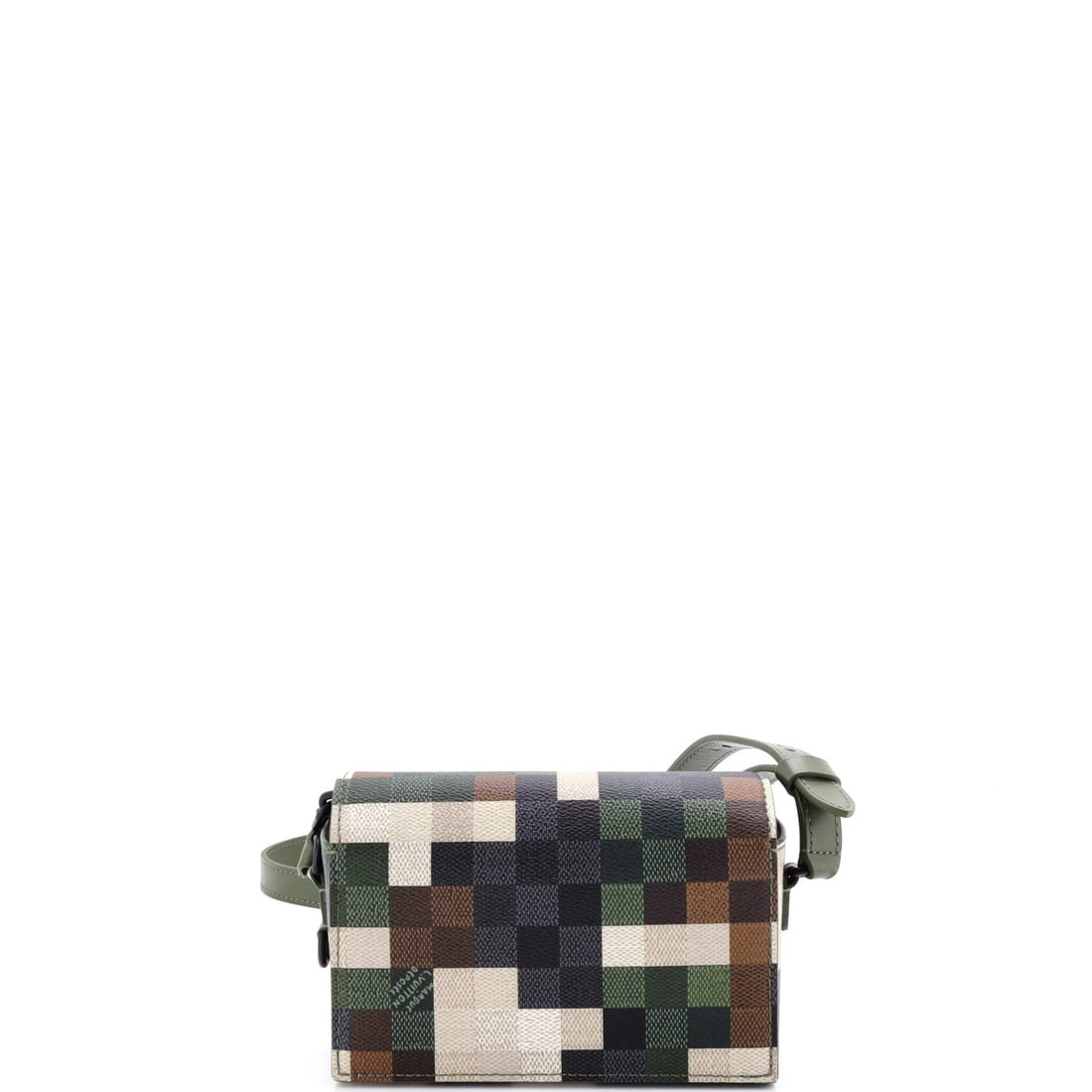 Canvas Louis Vuitton Steamer Wearable Wallet Damoflage - 3