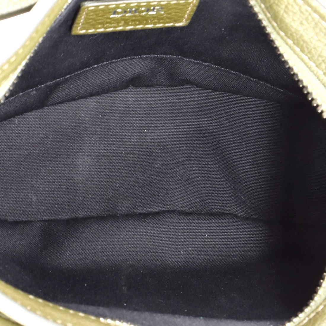 Small Christian Dior Saddle Soft Bag Leather - 5