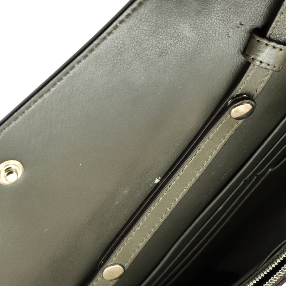 Small Celine Pocket Envelope Shoulder Bag Leather - 7