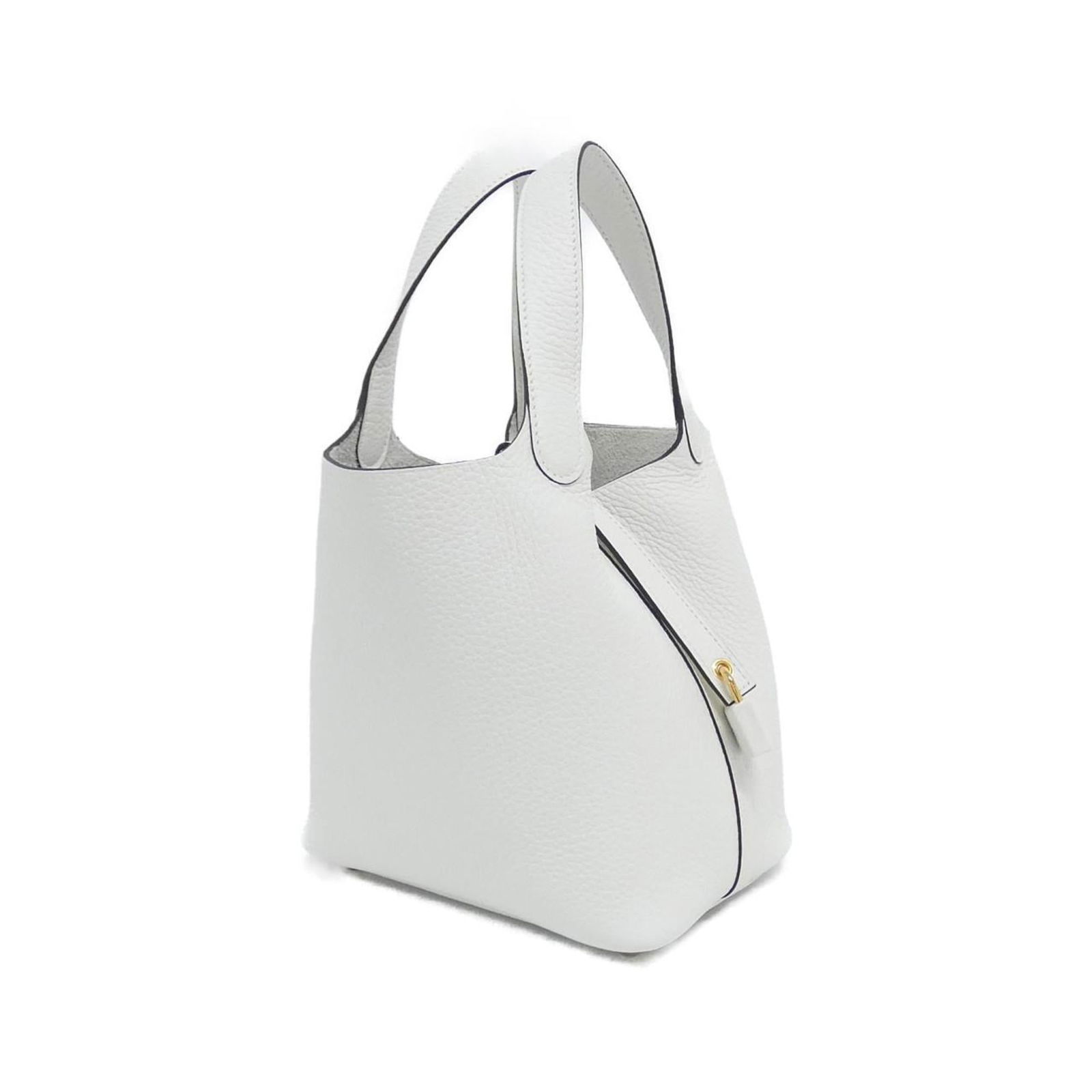 Leather Hermes Handbag Taurillon Clemence (1 of 5)