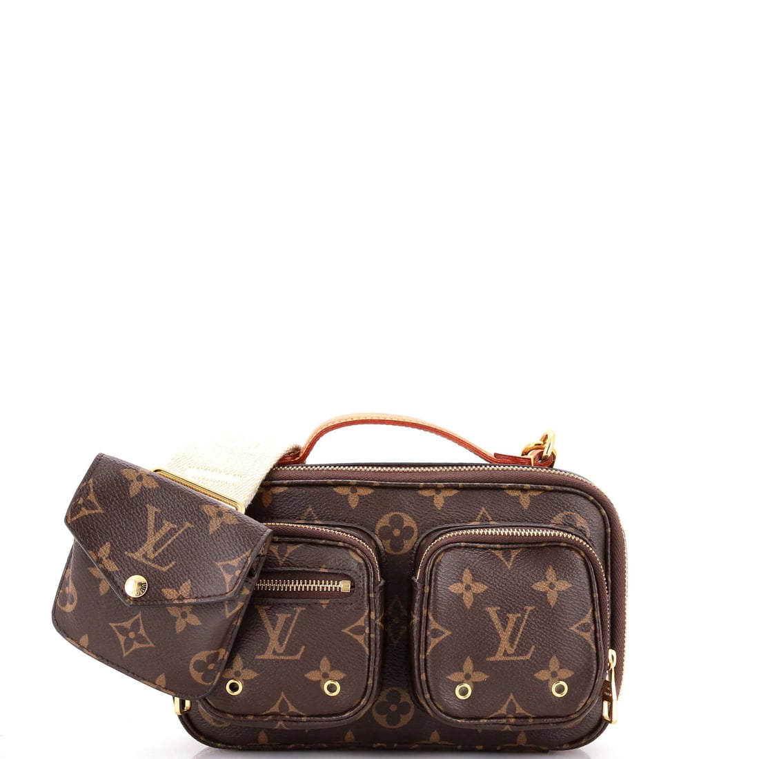 Canvas Louis Vuitton Utility Crossbody Bag Monogram (1 of 5)