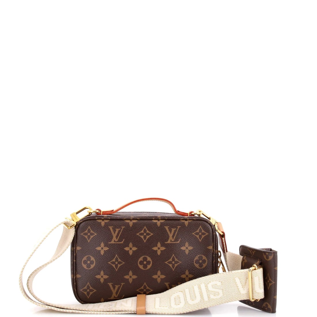 Canvas Louis Vuitton Utility Crossbody Bag Monogram - 3