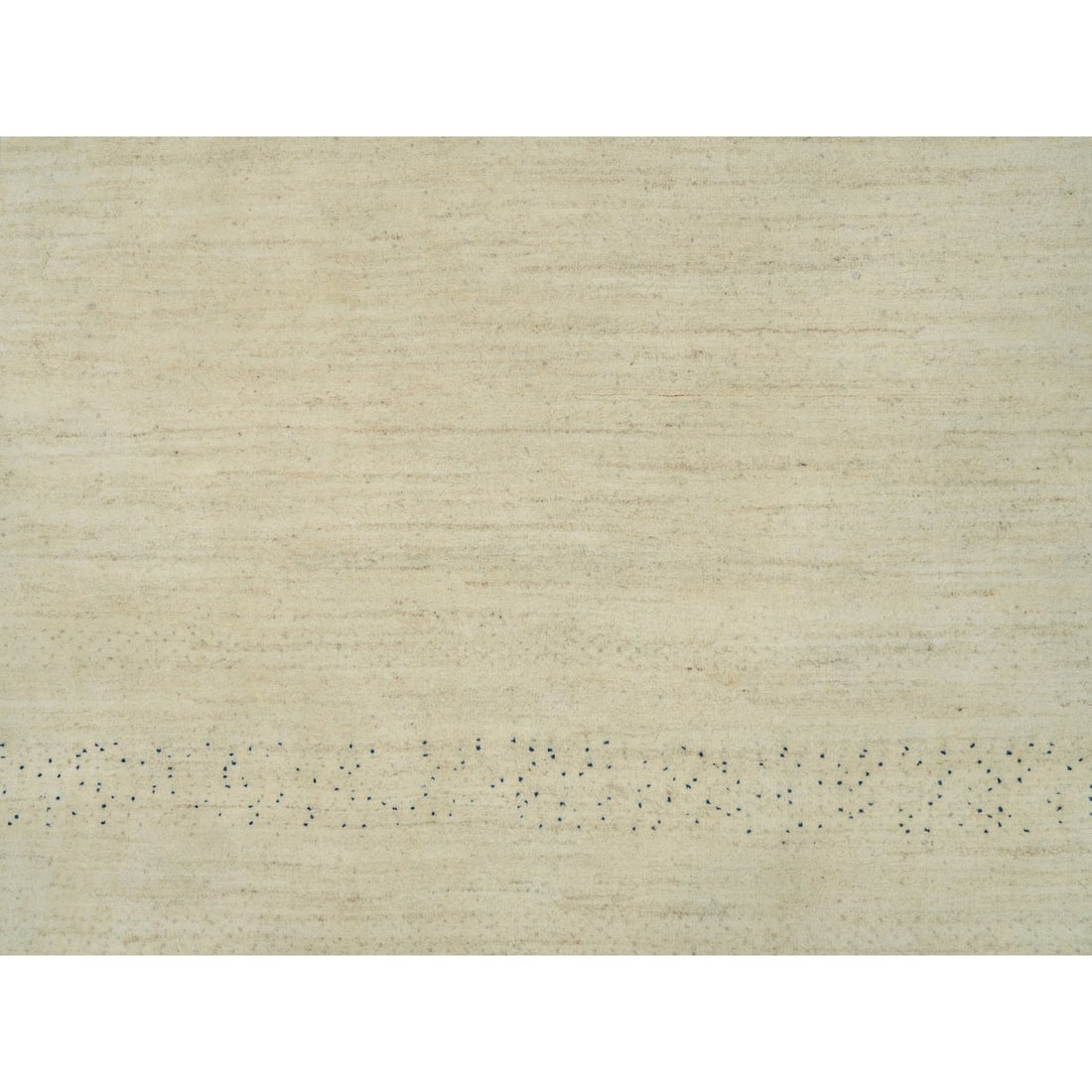 Rug 8'9"x11'8" Swan White Gabbeh Tree Soft Wool Hand Knotted Oriental - 9