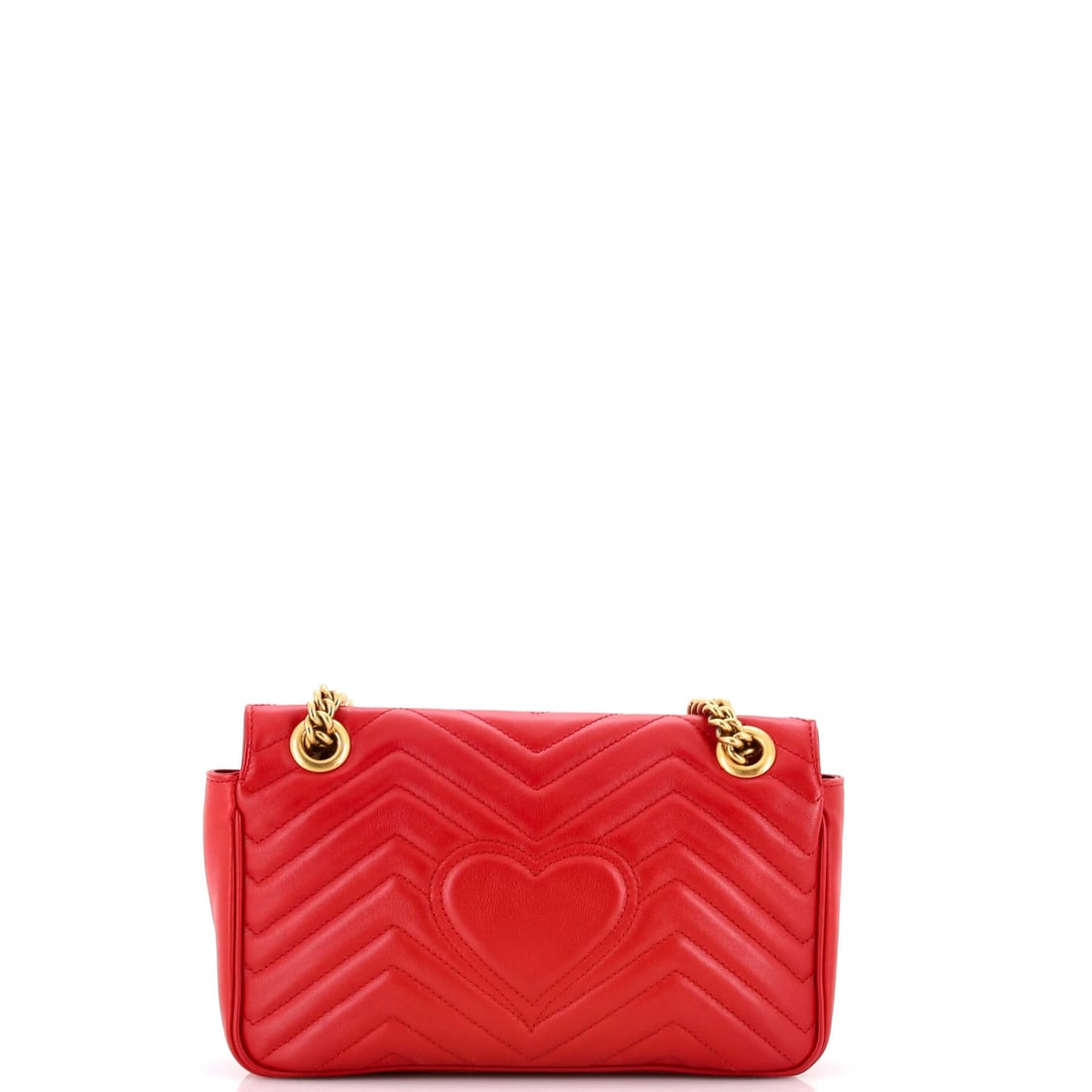 Small Gucci GG Marmont Flap Bag Matelasse Leather - 3