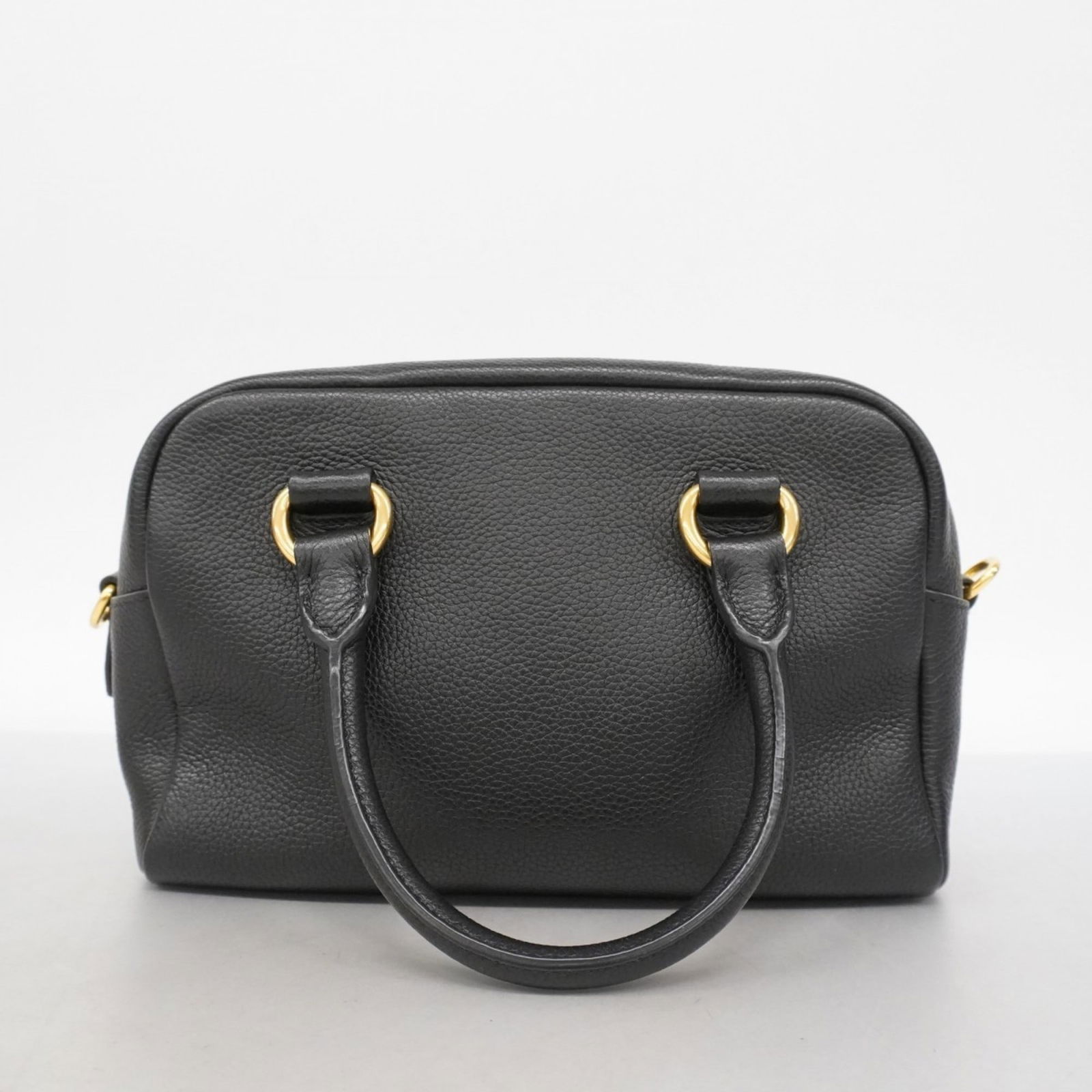 Leather Prada Handbag - 11