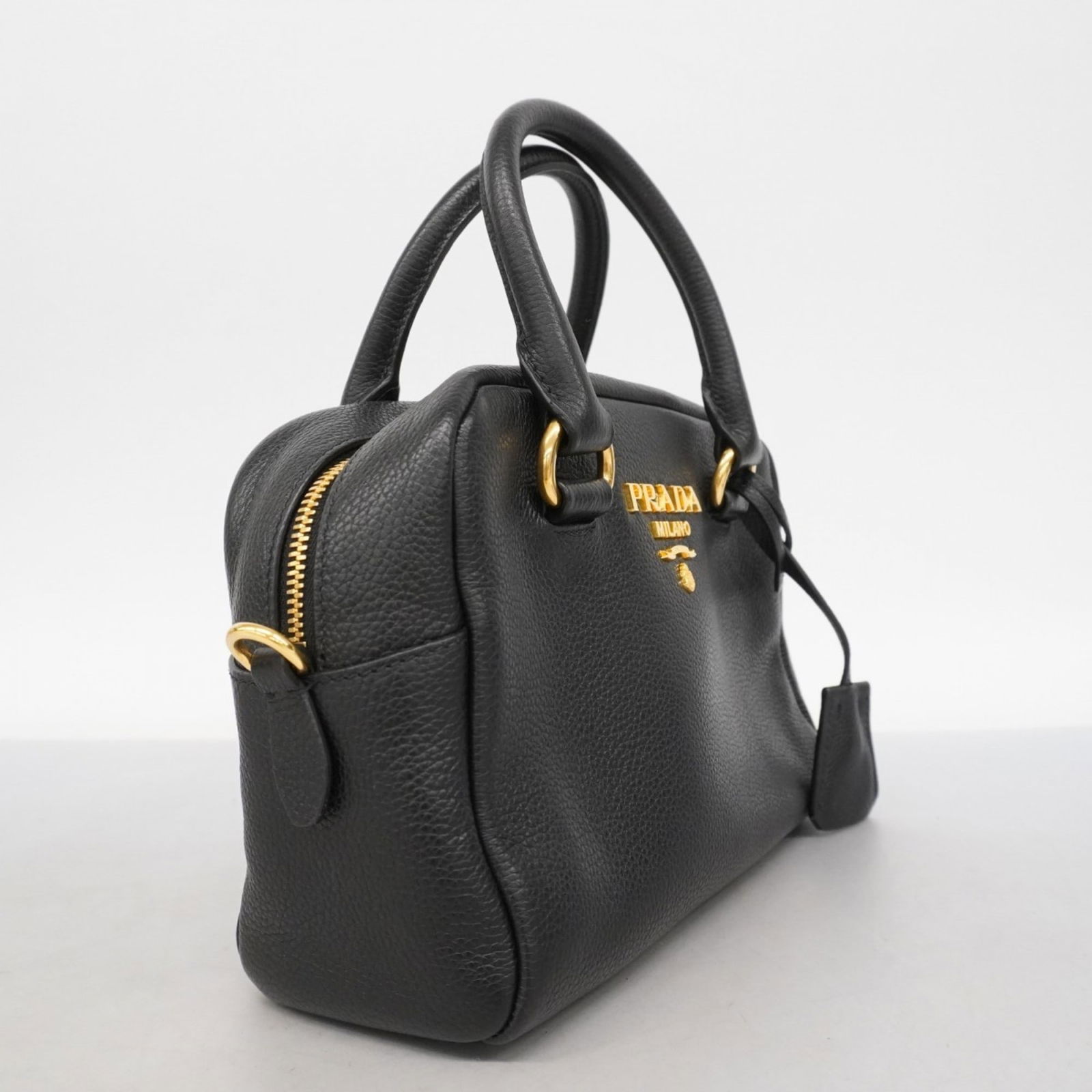 Leather Prada Handbag - 2