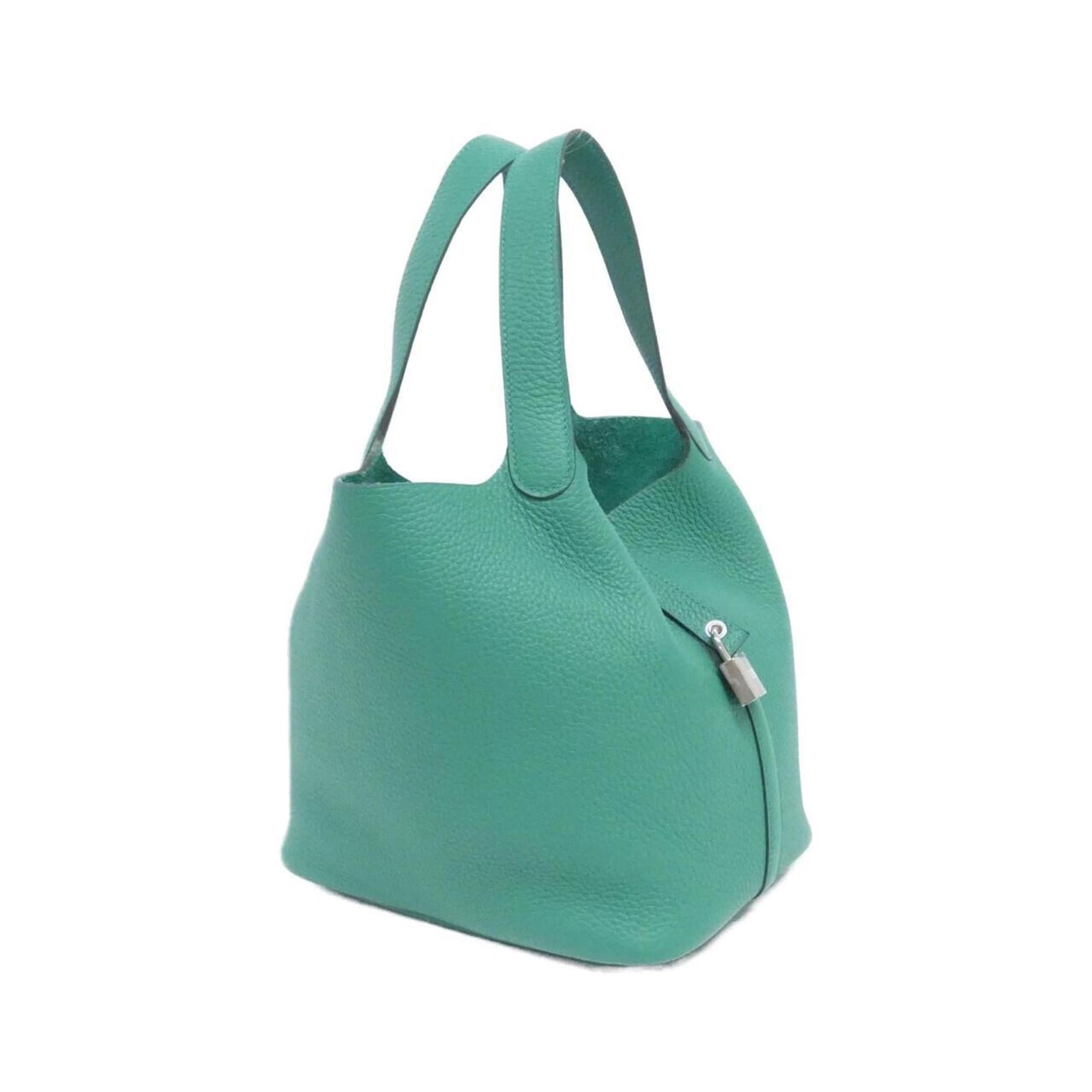 Leather Hermes Handbag Taurillon Clemence (1 of 6)