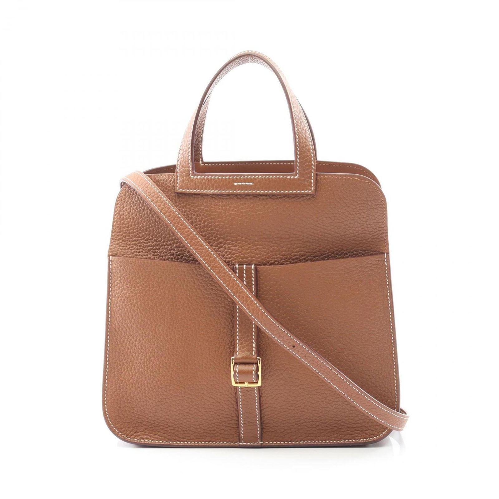Leather Hermes Handbag Taurillon Clemence (1 of 8)