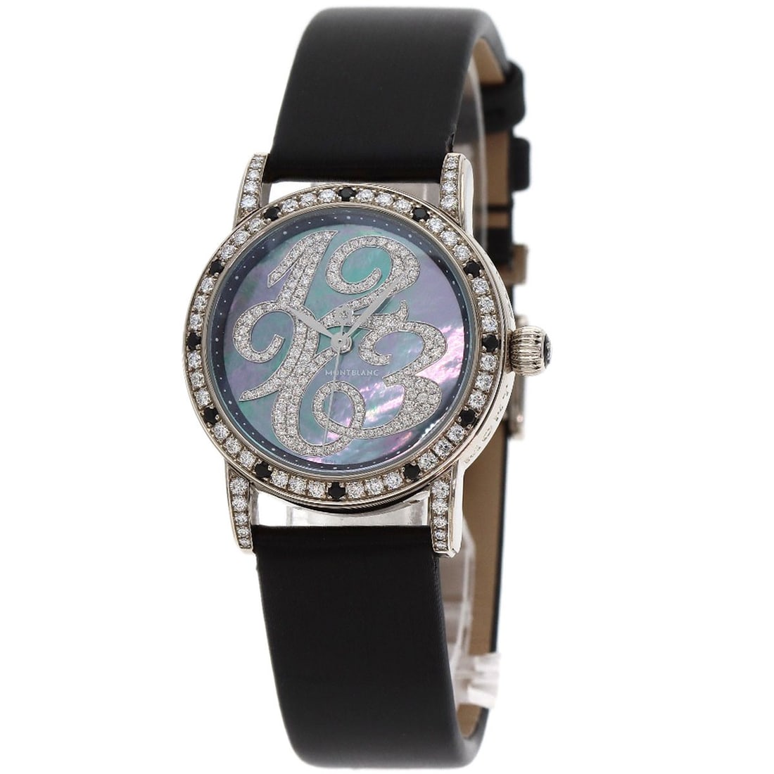 x MONTBLANC Star Diamond Black Shell Watches 101642 K18 White Gold/ Satin: x MONTBLANC Star Diamond Black Shell Watches 101642 K18 White Gold/ Satin This listing features x MONTBLANC Star Diamond Black Shell Watches 101642 K18 White Gold/ Satin. Item specifics are provided b