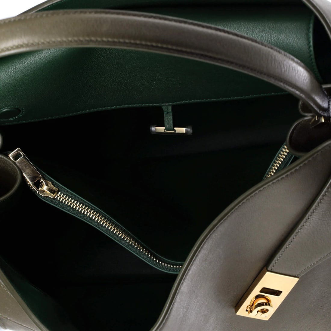 Large Salvatore Ferragamo Hug Shoulder Bag Leather - 5