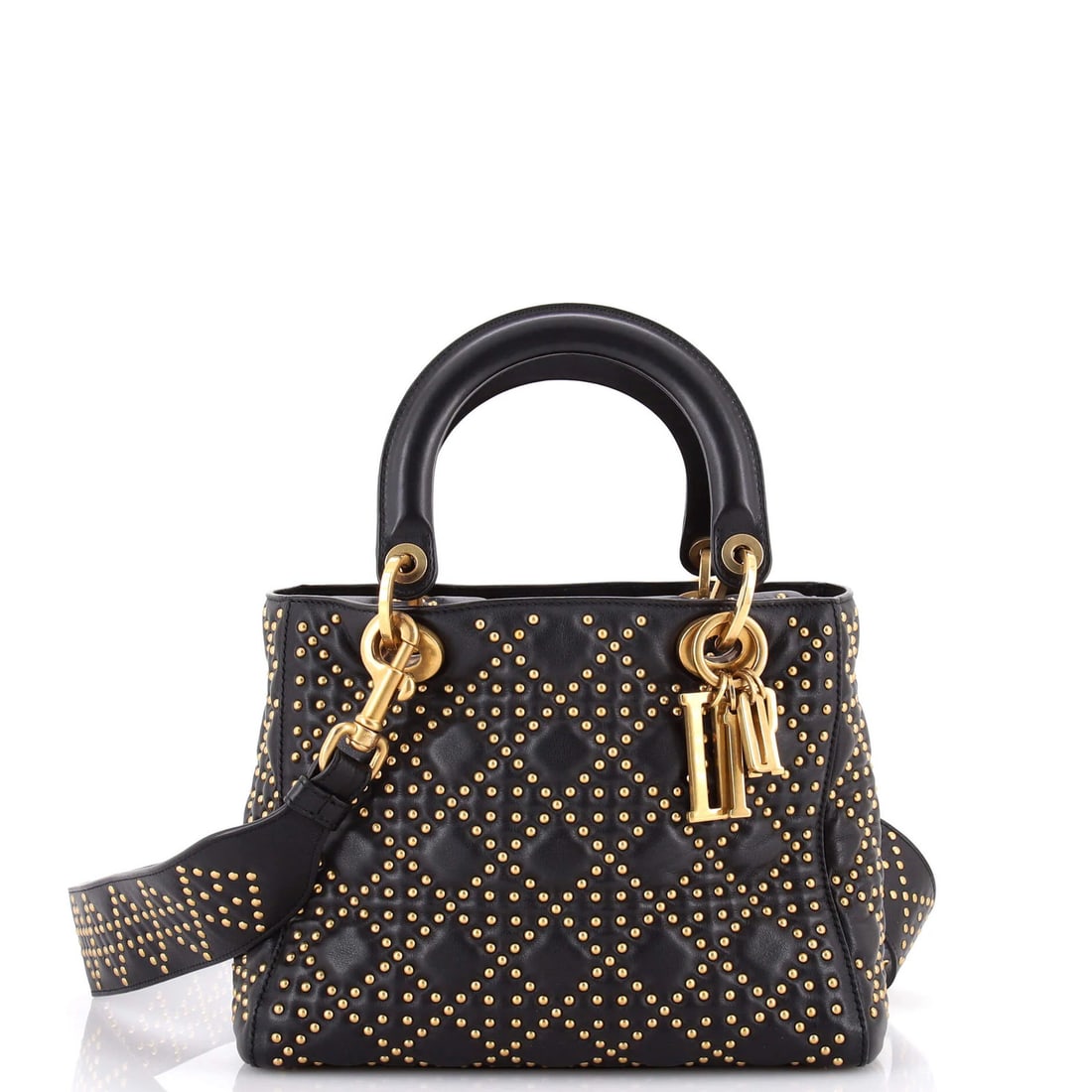 Medium Christian Dior Supple Lady Dior Bag Cannage Studded Lambskin: Medium Christian Dior Supple Lady Dior Bag Cannage Studded Lambskin This listing features Medium Christian Dior Supple Lady Dior Bag Cannage Studded Lambskin. Item specifics are provided below. Item