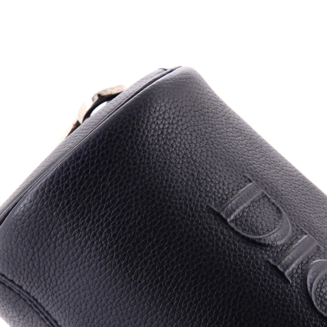 Leather Christian Dior Logo Roller Messenger Bag Embossed - 6