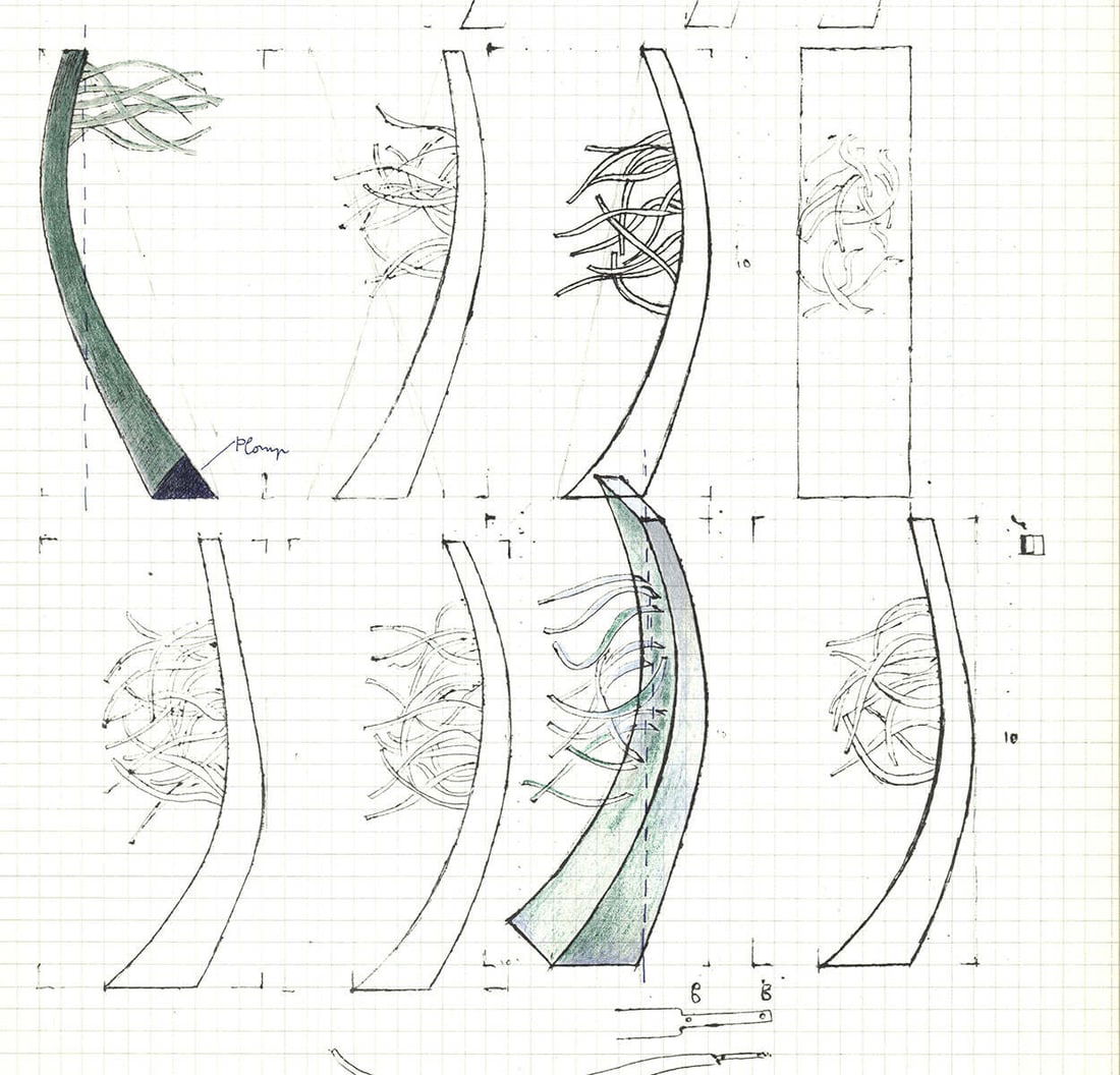 Contemporary ALAIN LE YAOUANC Study VI 15" x 11" Lithograph 1970 - 2