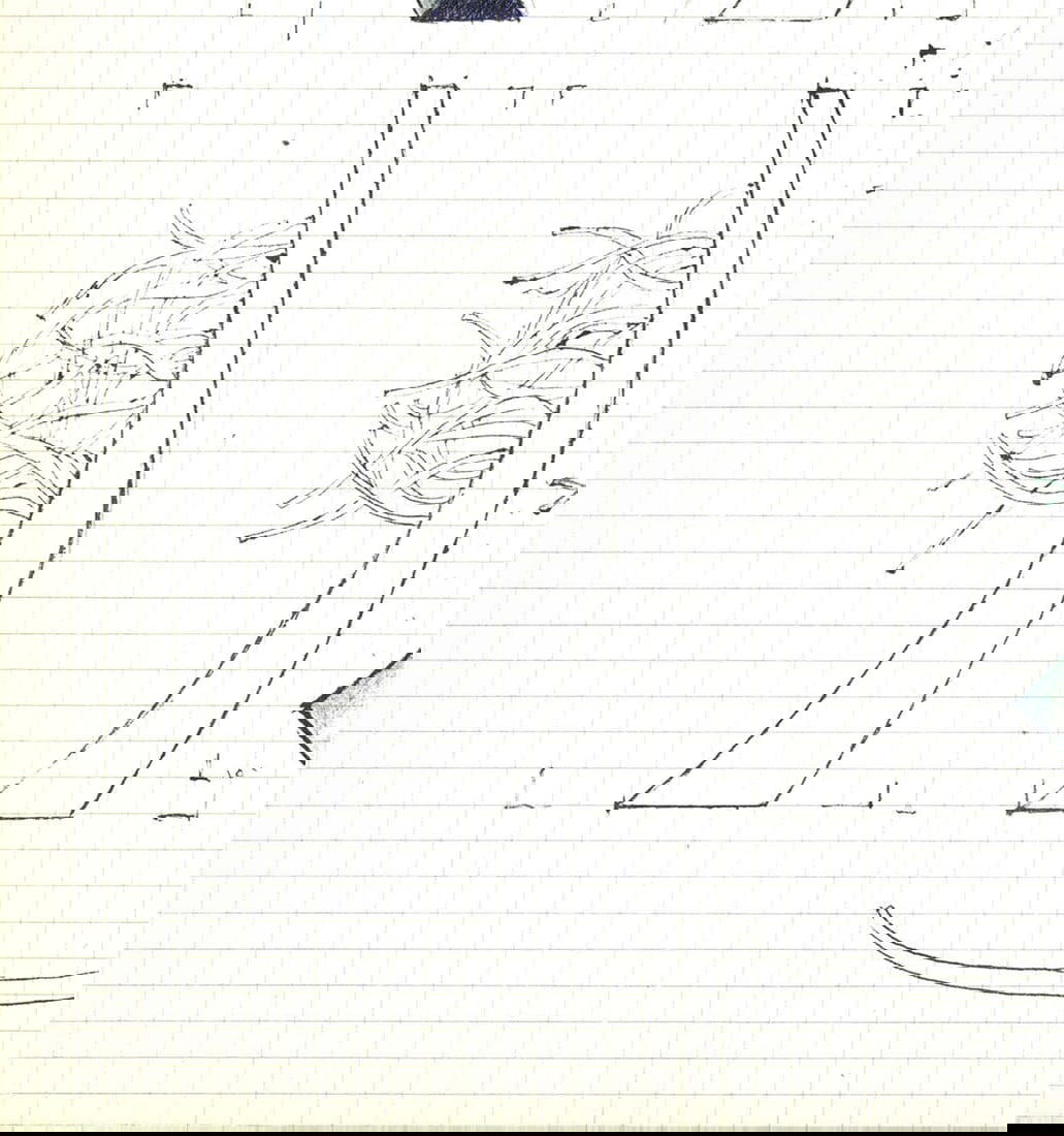 Contemporary ALAIN LE YAOUANC Study VI 15" x 11" Lithograph 1970 - 4