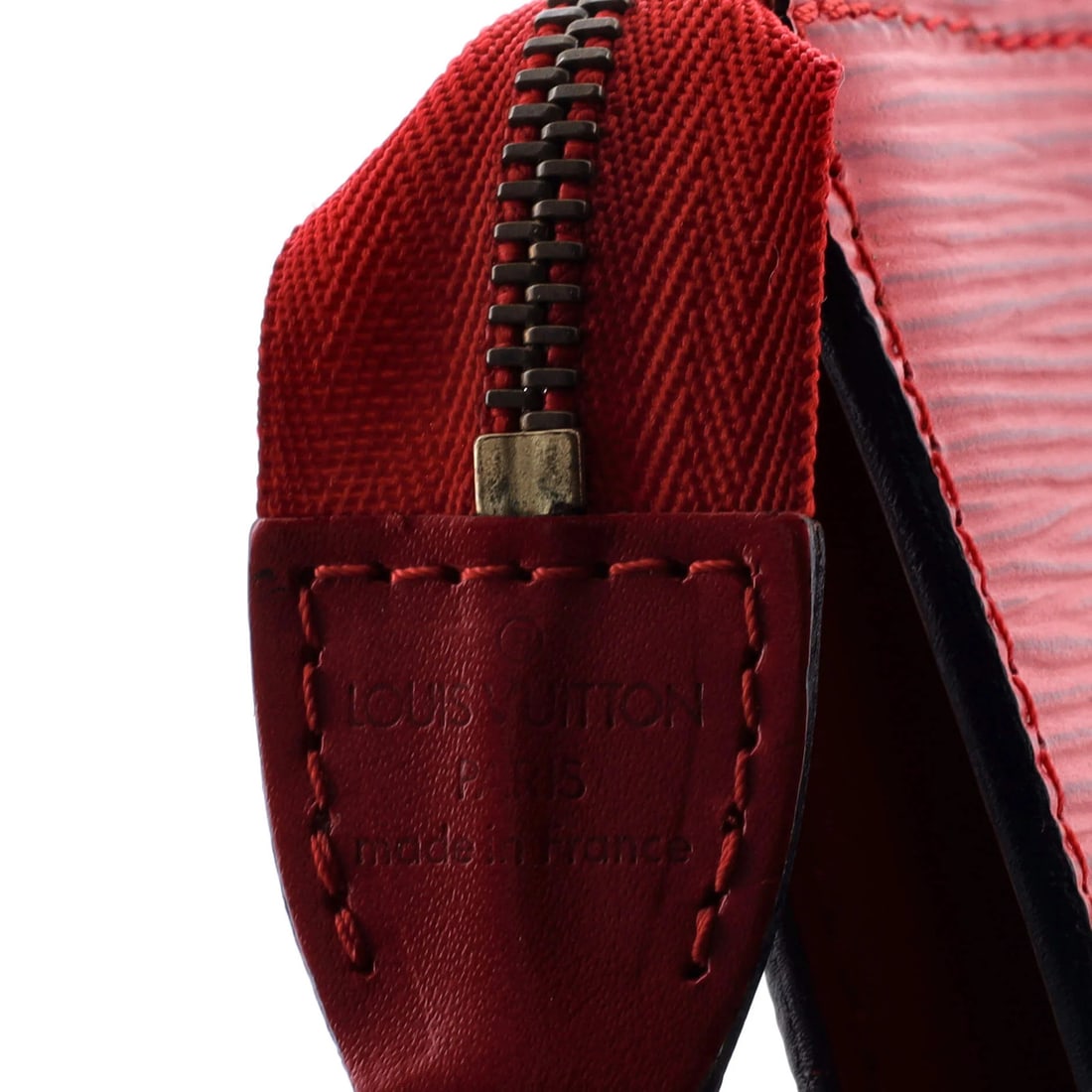 Leather Louis Vuitton Pochette Accessoires NM Epi - 6