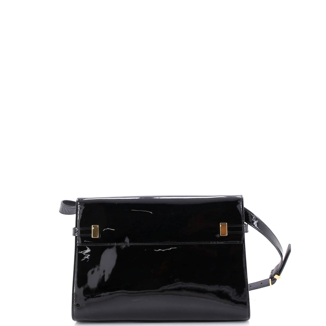 Medium Saint Laurent Manhattan Shoulder Bag Patent - 3