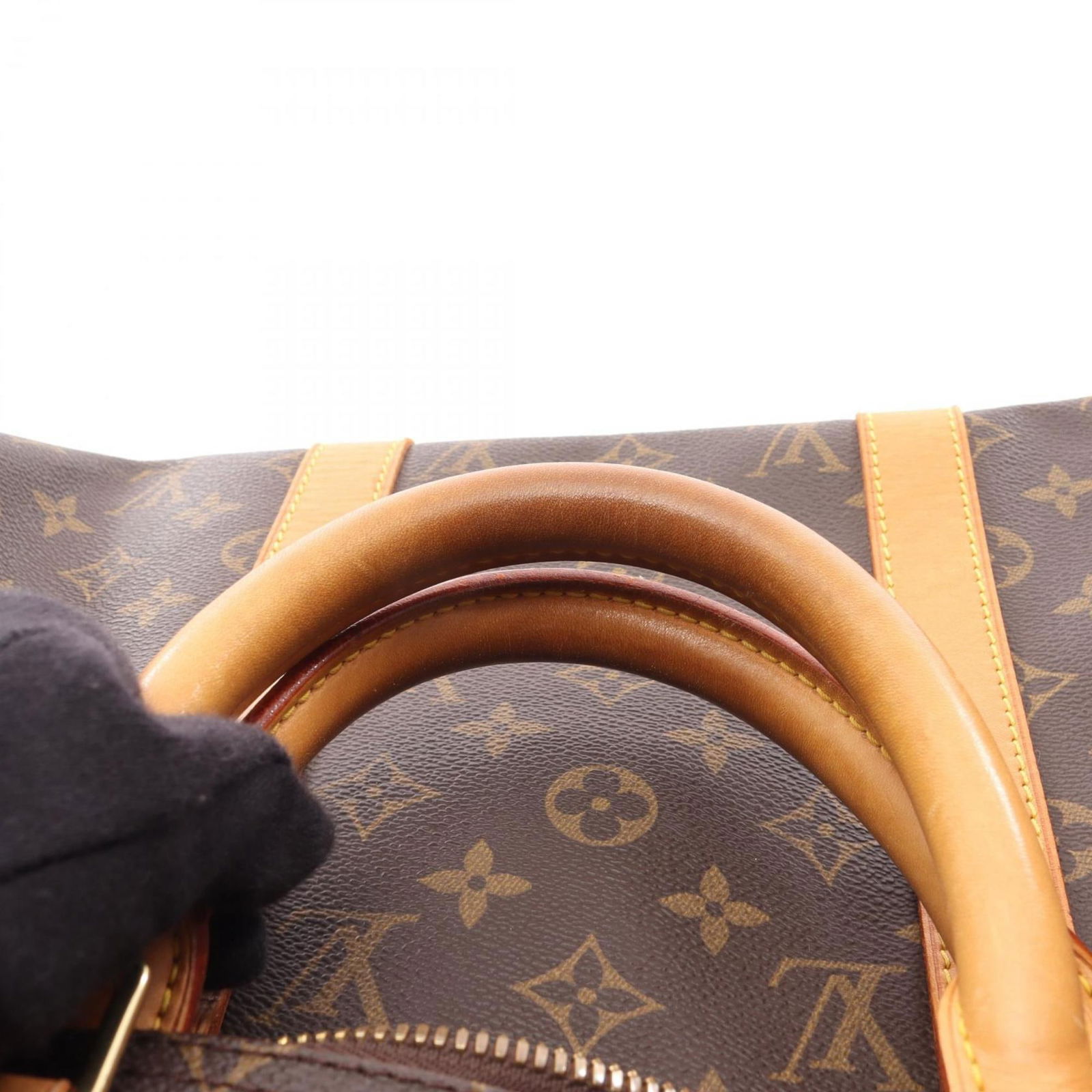 Leather - Louis Vuitton Boston Bag Coated Canvas - 13