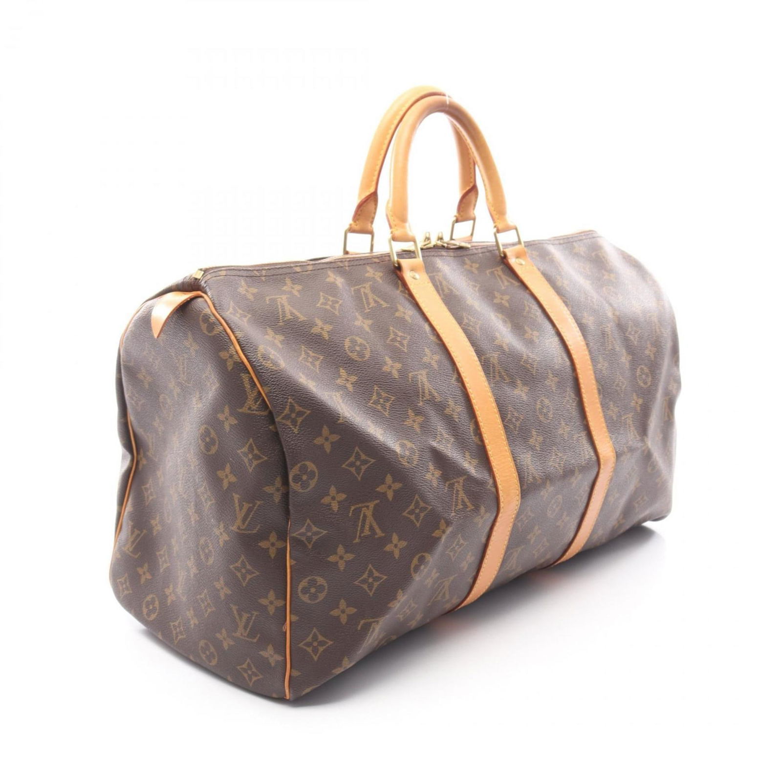 Leather - Louis Vuitton Boston Bag Coated Canvas - 2