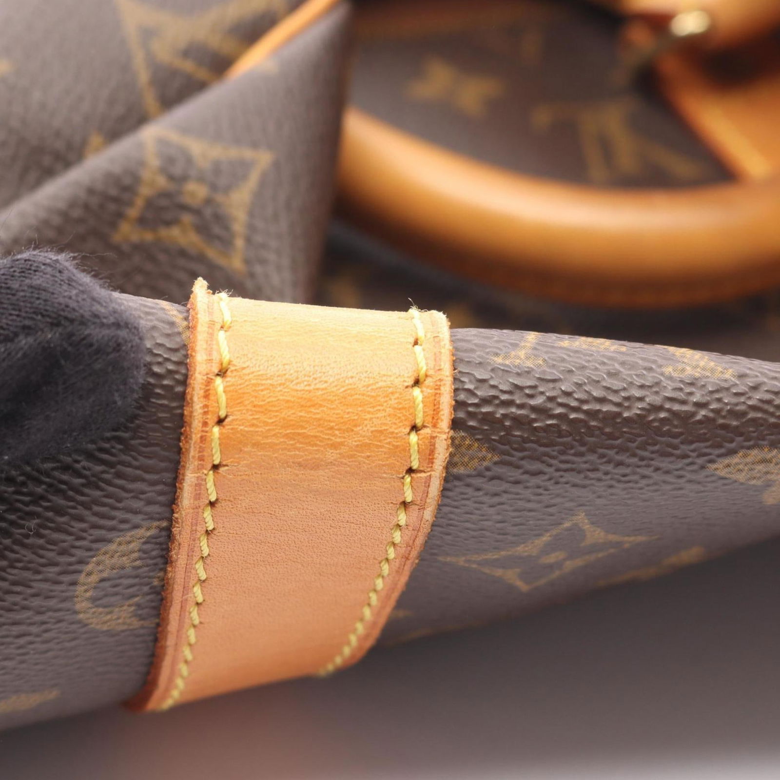 Leather - Louis Vuitton Boston Bag Coated Canvas - 8