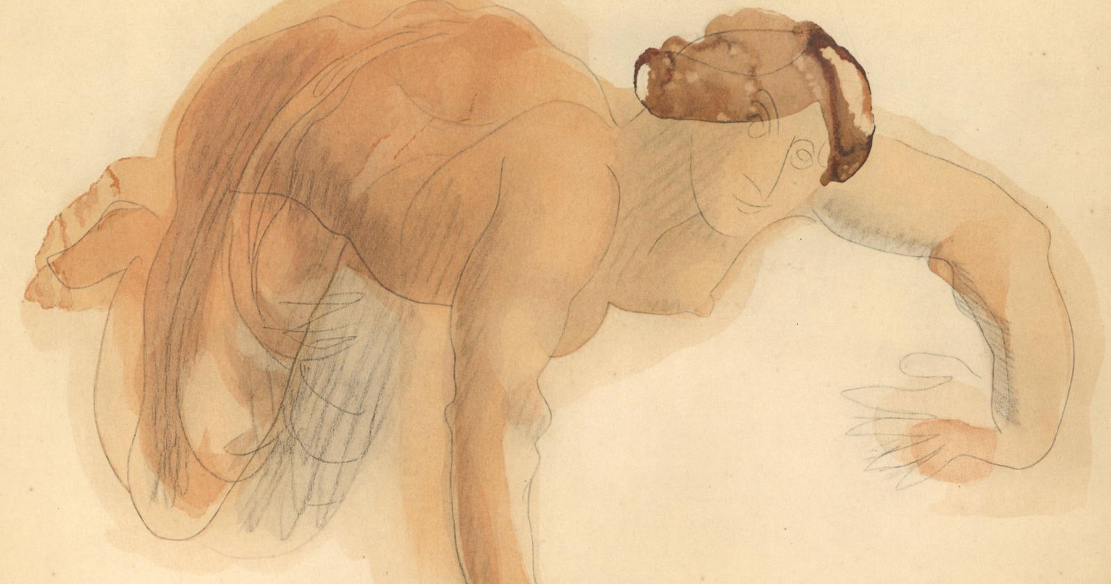 Lithograph - Auguste Rodin - Composition - La Varende - Rodin - 2