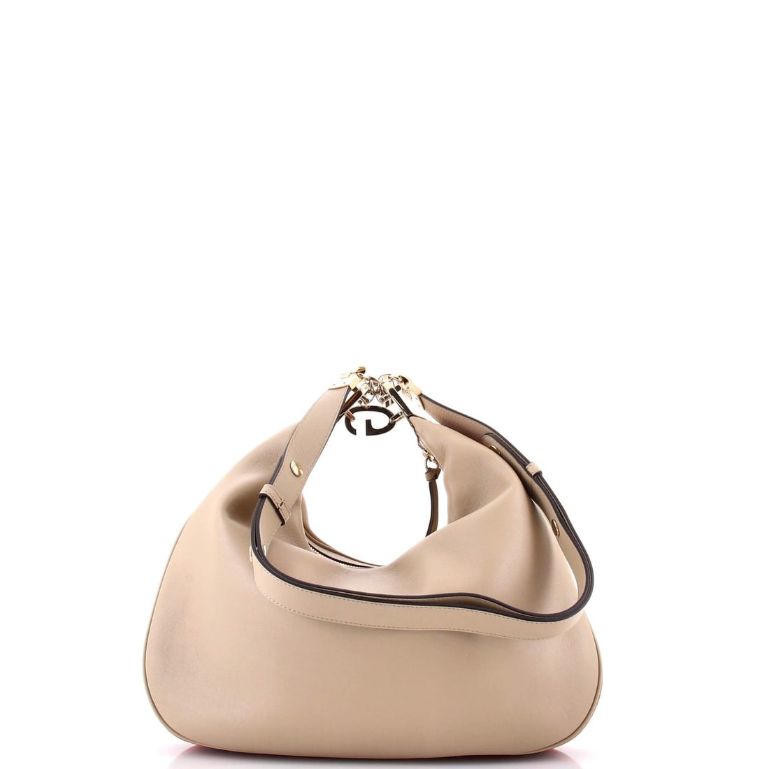 Large Gucci Attache Shoulder Bag Leather - 4