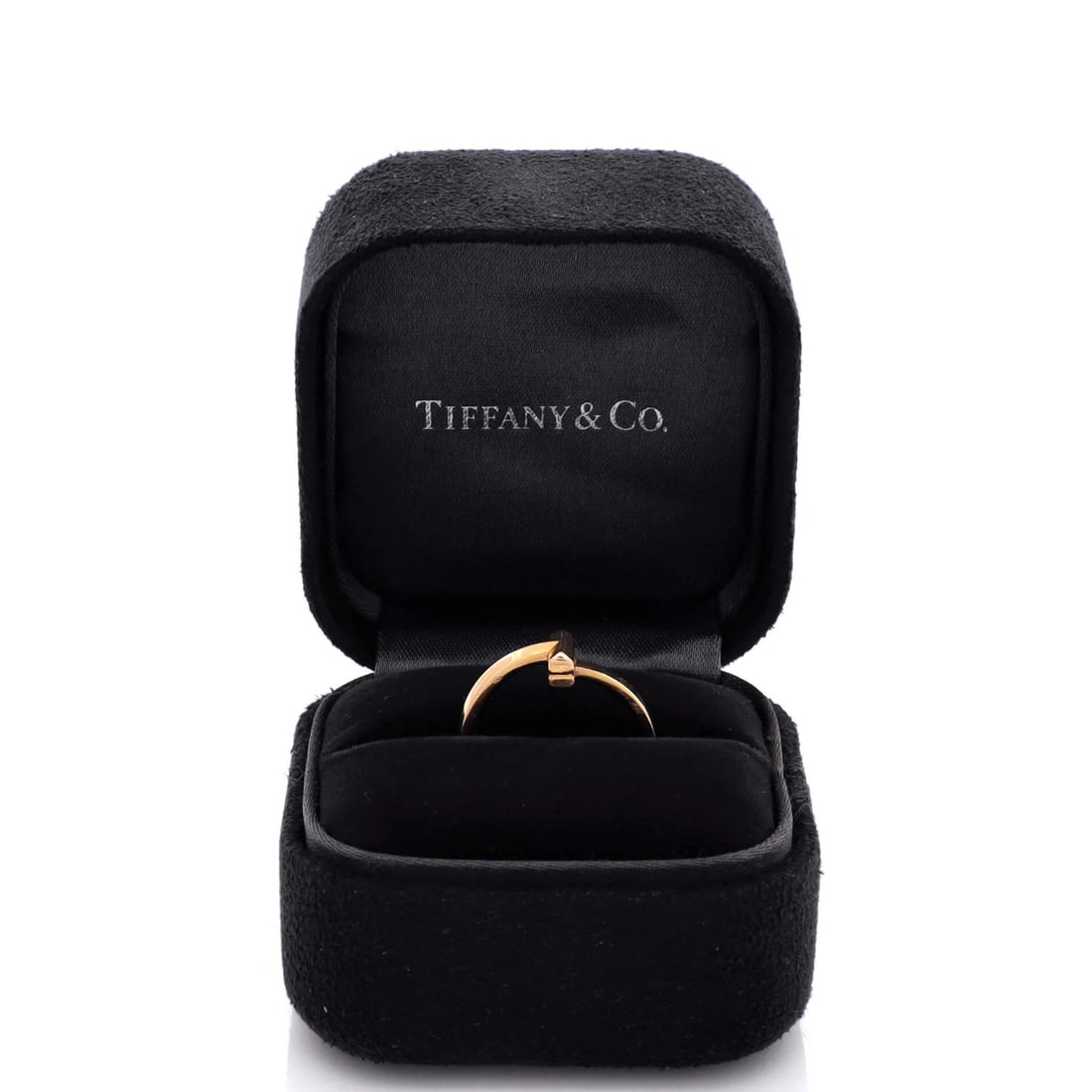 Narrow Tiffany & Co. T1 Ring 18K Rose Gold - 2