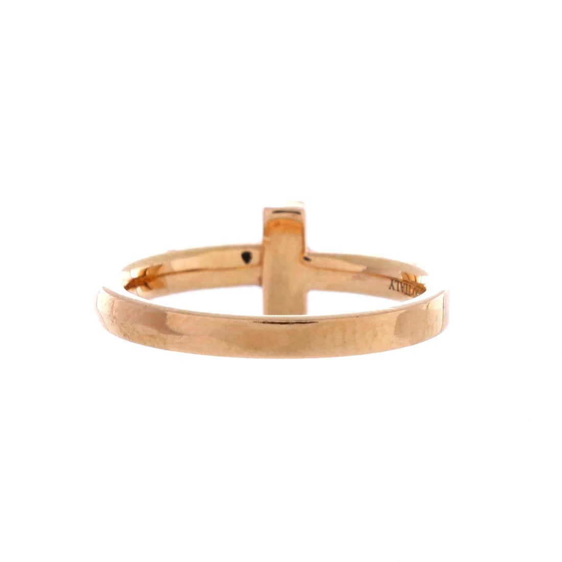 Narrow Tiffany & Co. T1 Ring 18K Rose Gold - 3