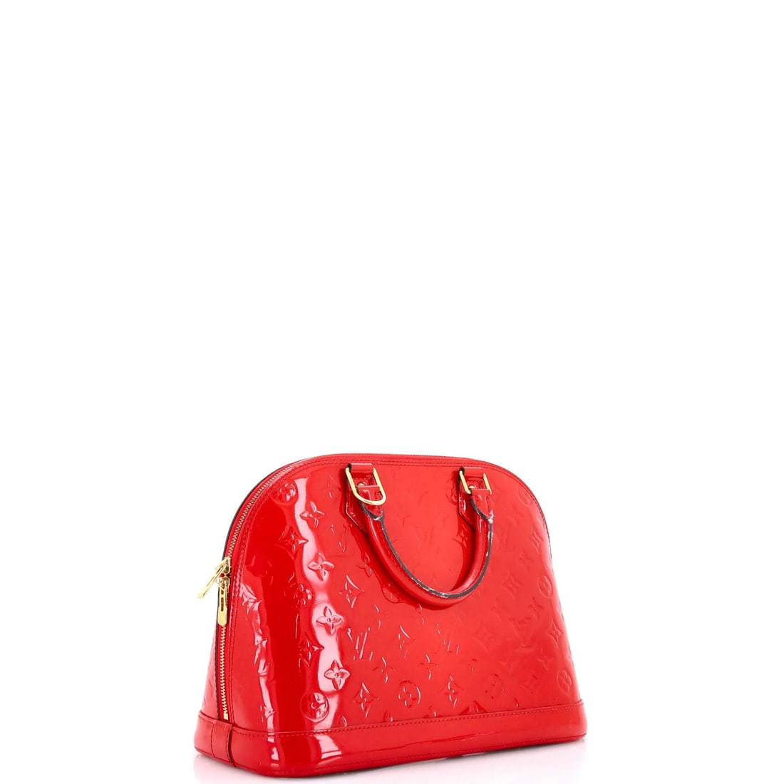 PM Louis Vuitton Alma Handbag Monogram Vernis - 2