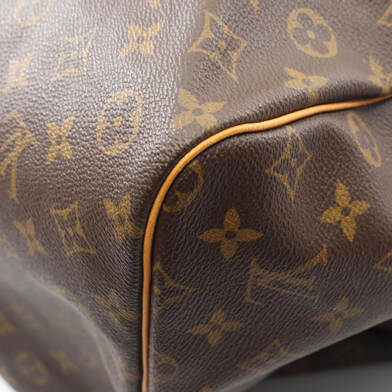 Leather - Louis Vuitton Boston Bag Coated Canvas - 9