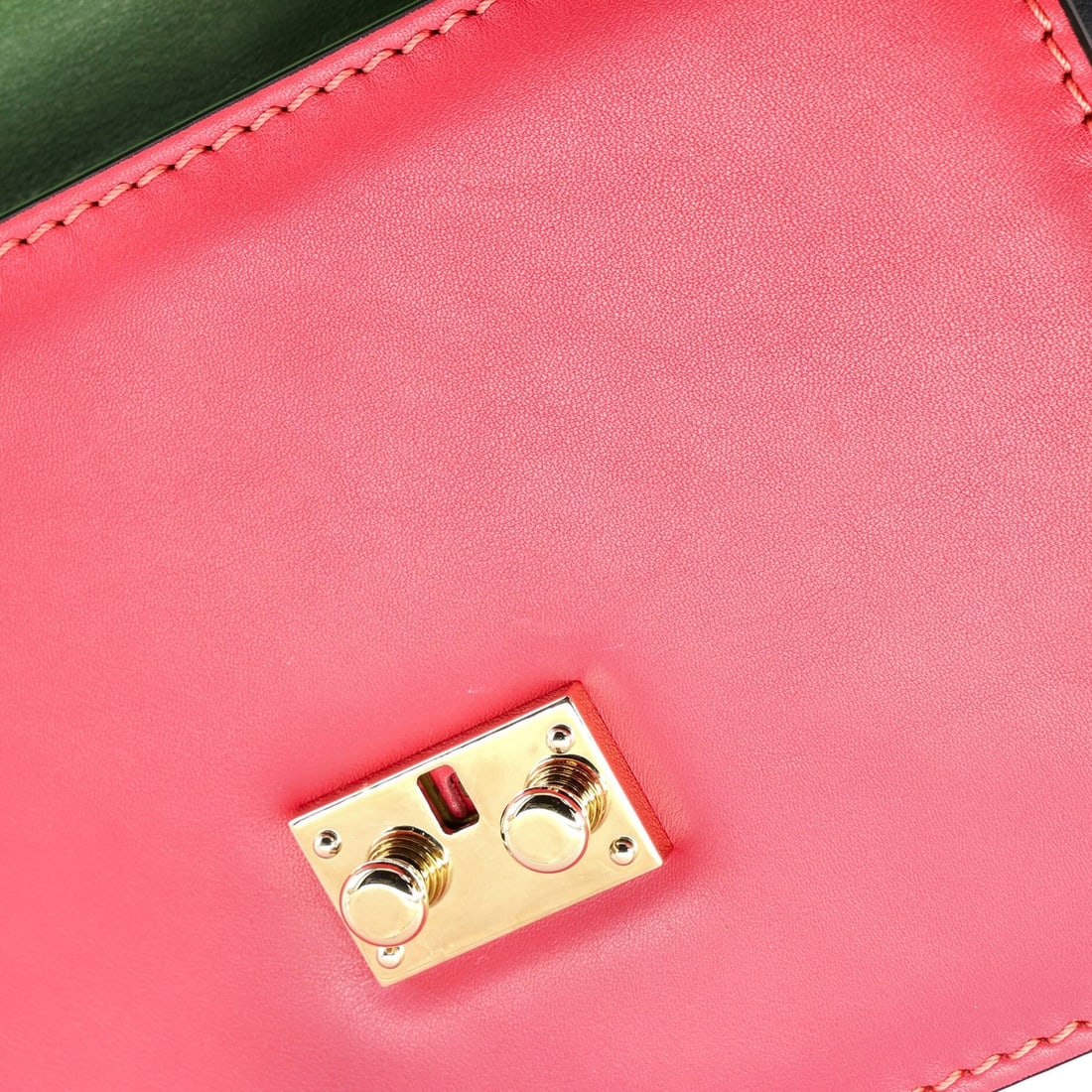 Mini Valentino Garavani Glam Lock Shoulder Bag Leather - 8