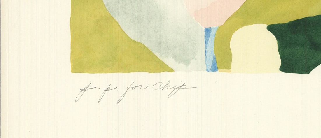 Gre PAUL NARKIEWICZ Tertius SIGNED 19" x 24" Serigraph 1975 Contemporary Yellow - 5