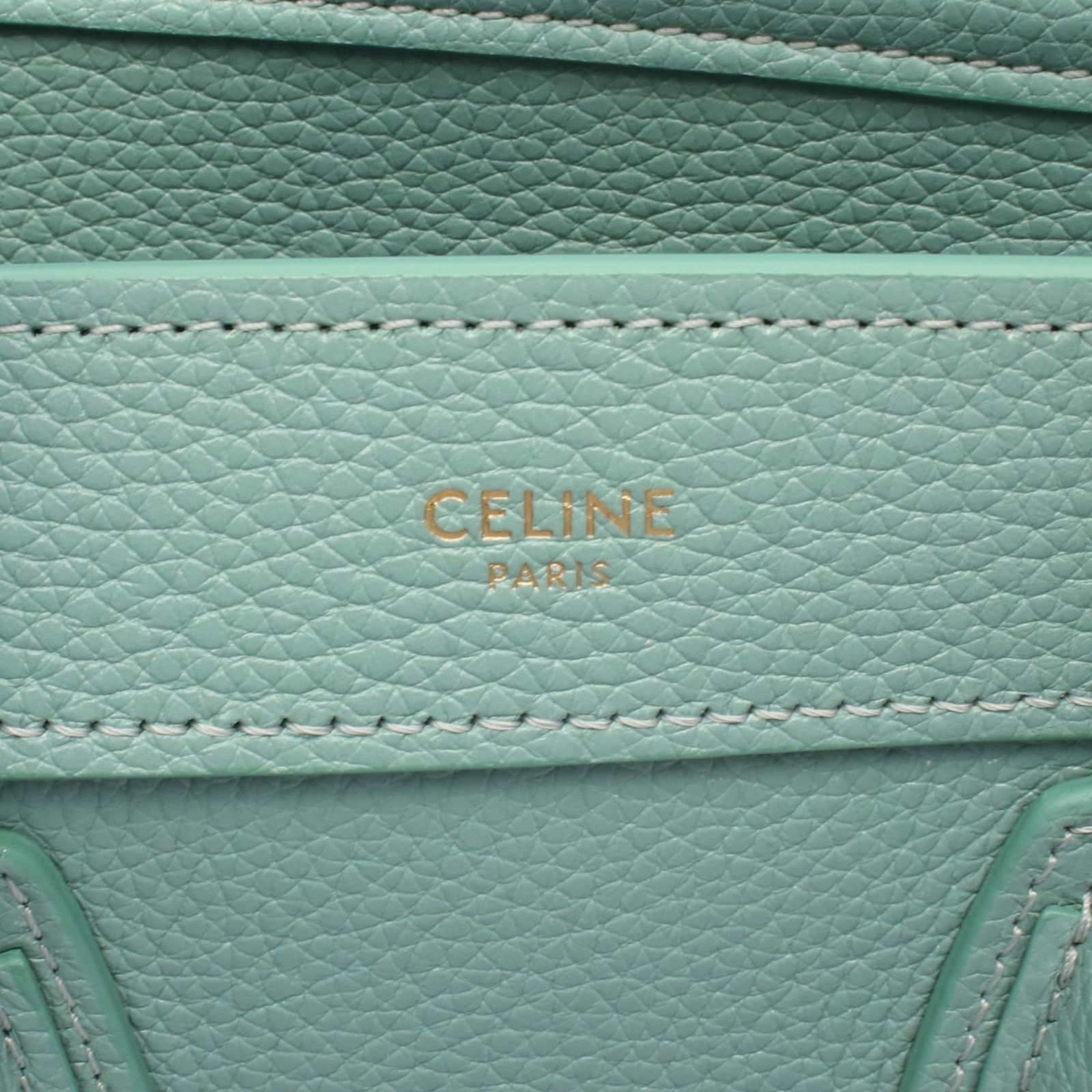 Leather Celine Handbag - 4
