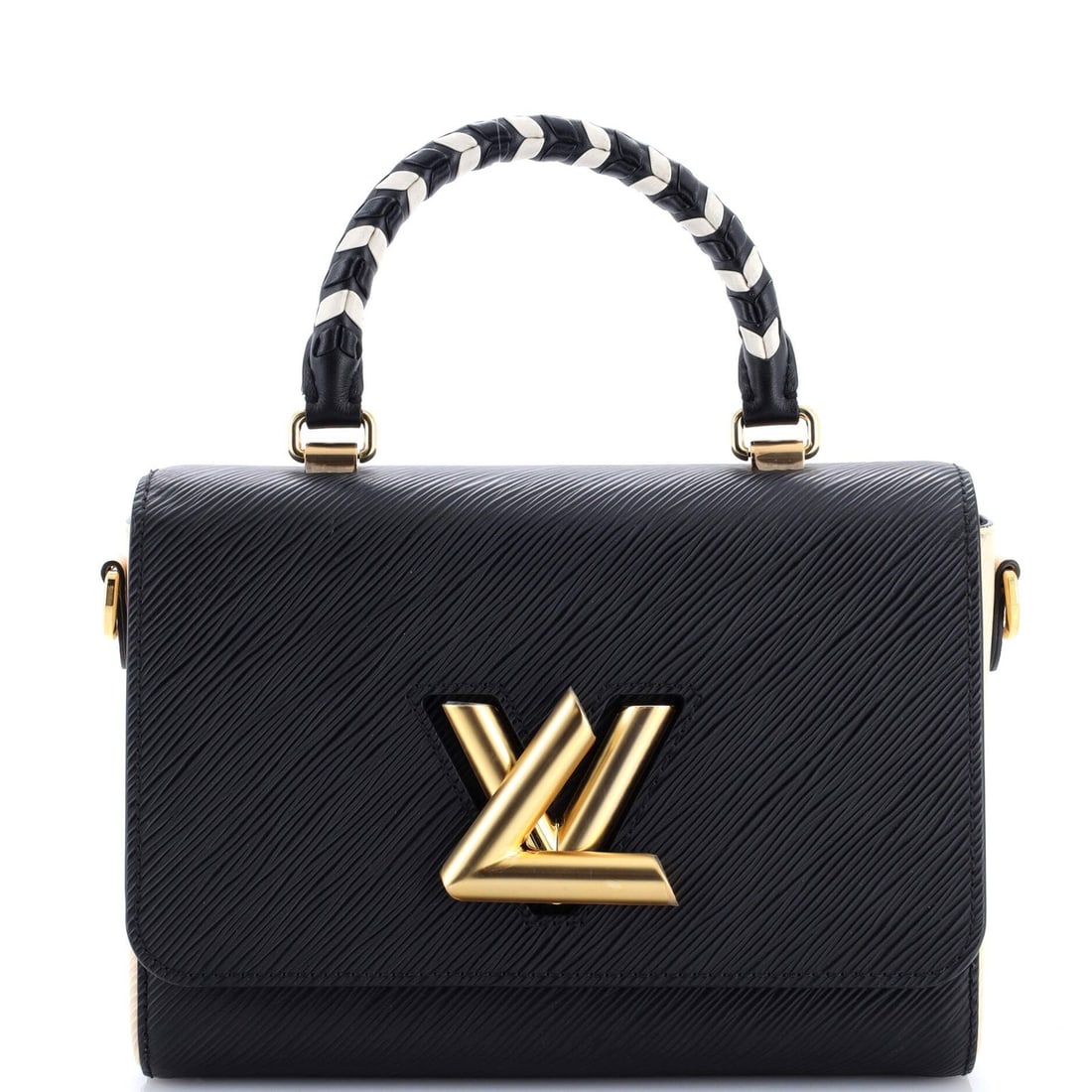 MM Louis Vuitton Twist Top Handle Bag Limited Edition Crafty Epi Leather: MM Louis Vuitton Twist Top Handle Bag Limited Edition Crafty Epi Leather This listing features MM Louis Vuitton Twist Top Handle Bag Limited Edition Crafty Epi Leather. Item specifics are provided
