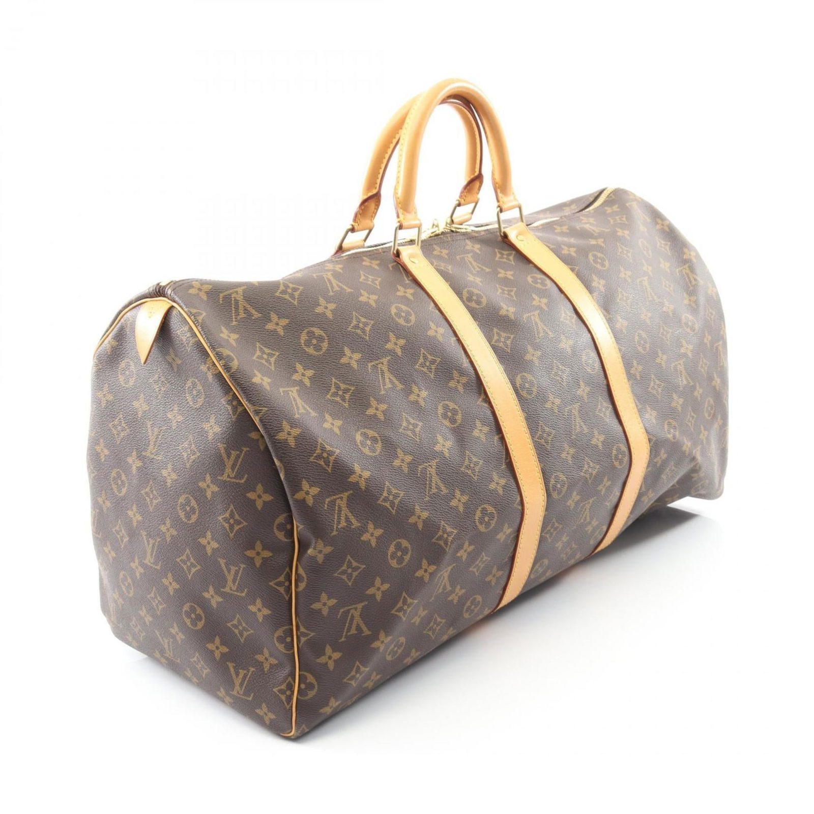 Leather - Louis Vuitton Boston Bag Coated Canvas - 2