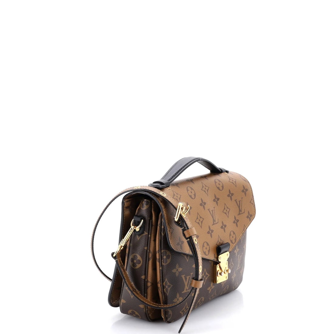 Canvas Louis Vuitton Pochette Metis Reverse Monogram - 2