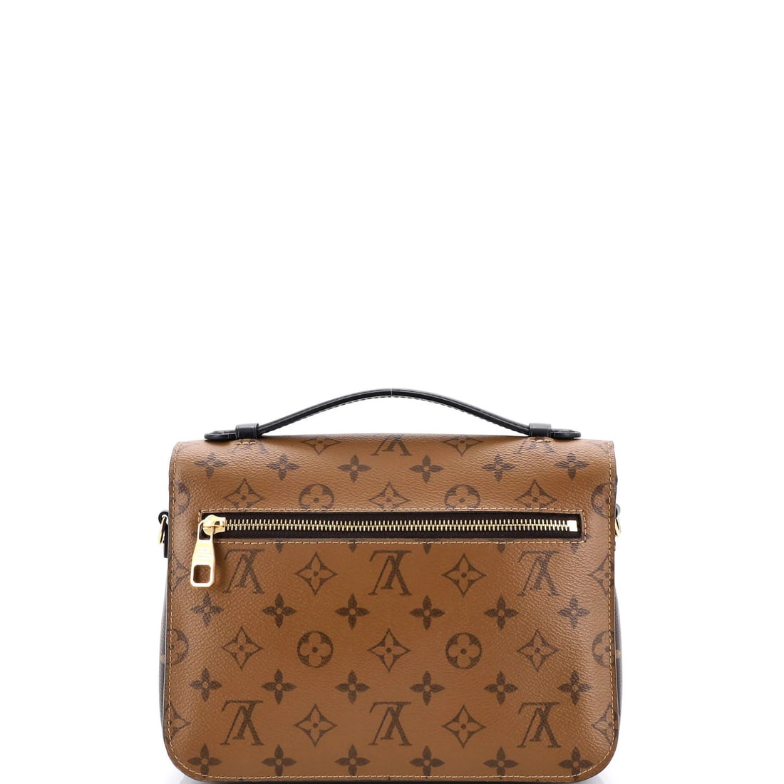 Canvas Louis Vuitton Pochette Metis Reverse Monogram - 3