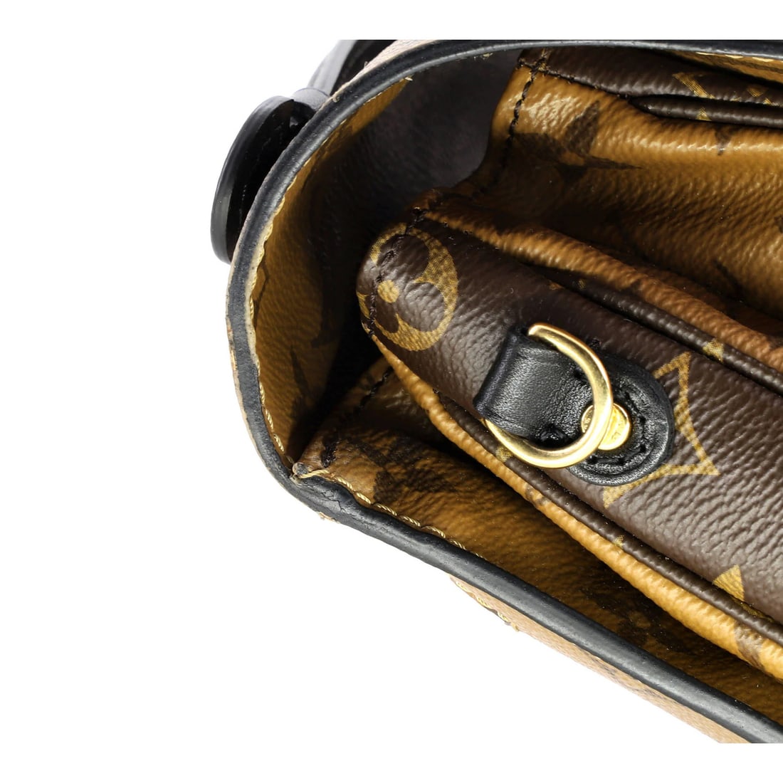 Canvas Louis Vuitton Pochette Metis Reverse Monogram - 8