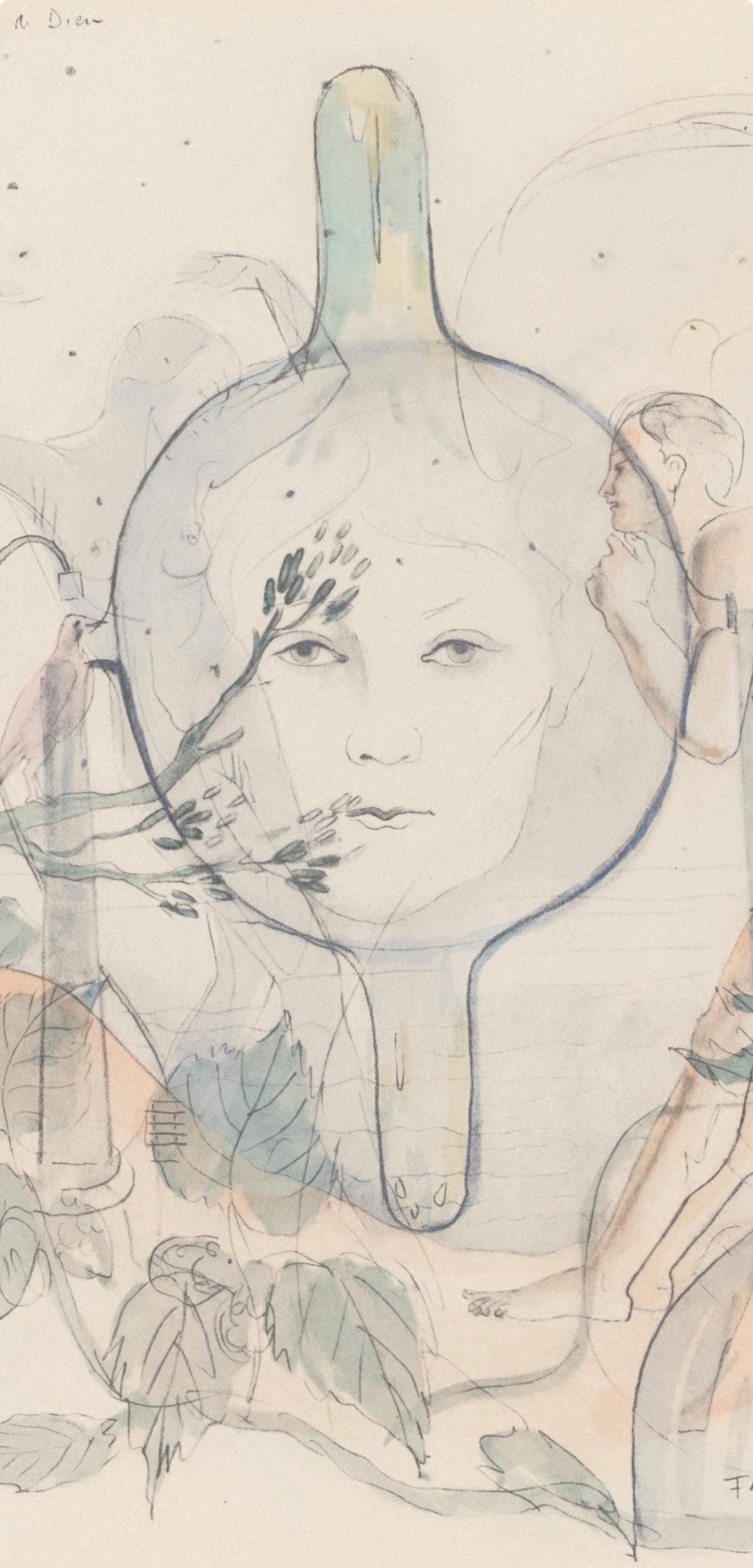 Lithograph - Francis Picabia - Composition - Le Peseur d'mes (The Weigher of Souls) - 2